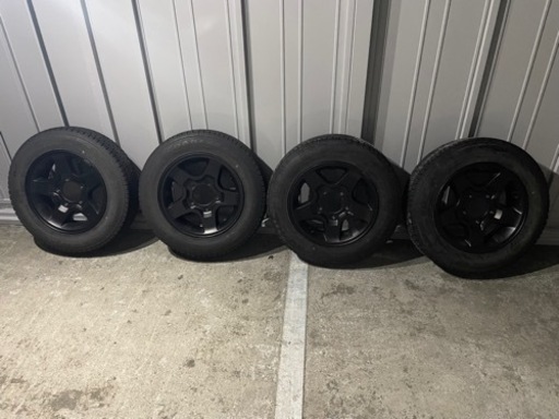 ジムニー JB23 アルミホイール　スタッドレス　アイスナビ　175/70/60