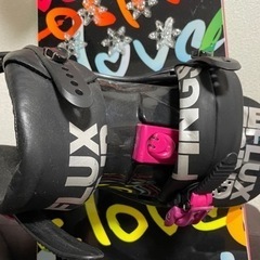 女性 初心者向け スノーボード 板、ビンディングセットの画像