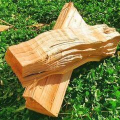 杉の乾燥薪　100kgの画像