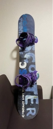 スノボ 板、ビンディングセット 国産 スクーターSCT