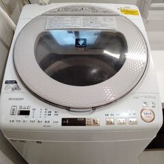 SHARP 洗濯機 ES-TX9A-N 9kg 乾燥機能付き 家電 H027 シャープ製/2017年式/9kg/洗濯乾燥機/ES-TX9A-N | 洗濯乾燥機