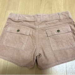 コーデュロイ ショートパンツ who's whochicoの画像
