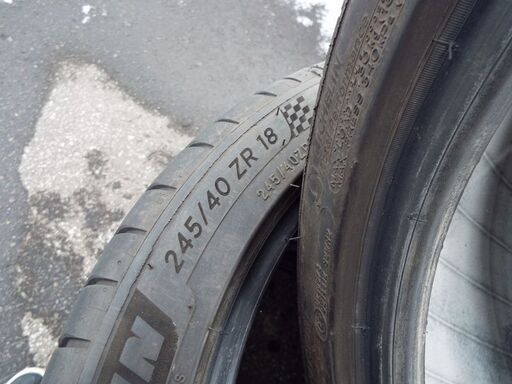MICHELIN ミシュラン Pilot Sport4 245/40ZR18 2019年製 ラジアルタイヤ 4本セット 18インチ パ