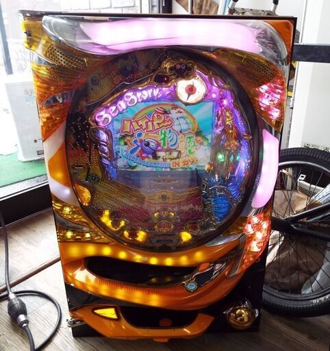 動作良好 SANYO サンヨー CRハイパー海物語 IN カリブ MTA 循環仕様 音量調整