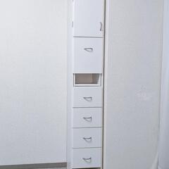 スリムラック タオルストッカー  白