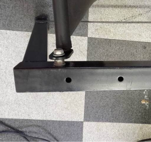 極真空手　脛を鍛える器具