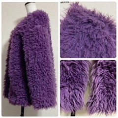 ご購入者様決定꒰SELECT MOCA꒱ボリュームファーシャギーカーディガン