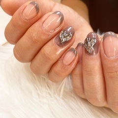 ジェル4500円〜💅アセトンを使用しないフィルイン施術お爪が綺麗に見えるフォルム形成 - 長生郡