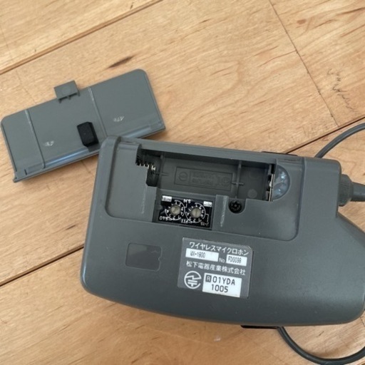 Panasonic ワイヤレスマイクロホン WX-1800
