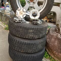 中古スタッドレス，アルミ185/65R/15　4本