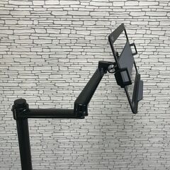 タブレット 床置きスタンド レジスタンド アルミニウムの画像