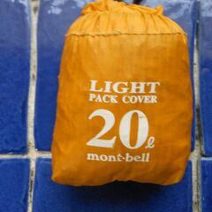 モンベルレインザックカバー２０L　　キャラバン　ザックカバー３０/40L 　ISUKA　ライトスパッツ　ショート丈　の画像