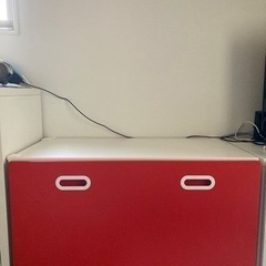 IKEA ベンチ　収納　大容量　タンス