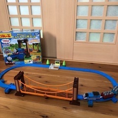 プラレール トーマスぐらぐらつり橋セットの画像