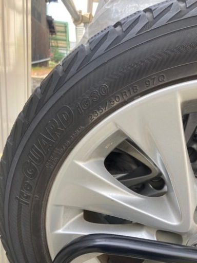 トヨタ純正アルミ18インチ　スタッドレス