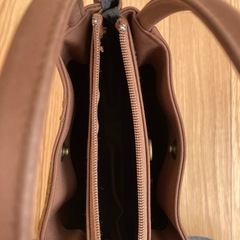 ☆ハンドバッグ美品【ブラウン】の画像
