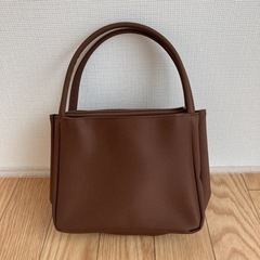 ☆ハンドバッグ美品【ブラウン】の画像