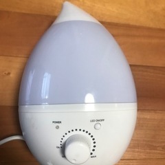 超音波式しずく型加湿器