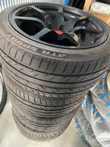 嫁ぎ先決まりました☆プロドライブGC07 18インチ タイヤホイール4本セット