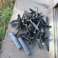 プラスチックの杭