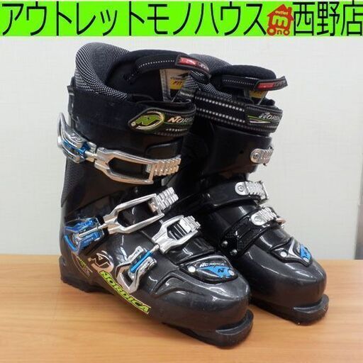 スキーブーツ ノルディカ 26.5cm アウトソール305mm NORDICA TRANCEFIRE スキー靴 ブラック 黒 札幌市 西野