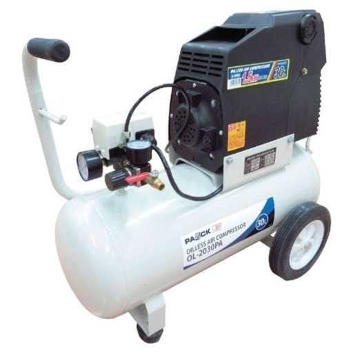 オイルレスエアコンプレッサ　ＡＧ−ＯＬ−２０３０ＰＡ 