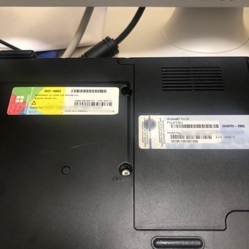 新品SSD 富士通 LIFEBOOK A540/C DVDマルチ MicrosoftOffice2016 無線(WiFi)