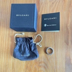 ブルガリリングセーブザチルドレン売ります『未使用』　48,000...