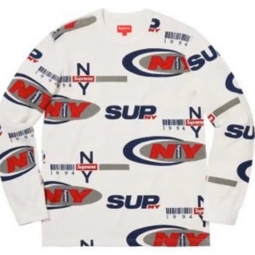 Supreme NY WAFFLE サーマル スウェット