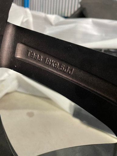 決まりました☆オリジンラボ 18インチ 9.5j スリックタイヤホイール4本セット