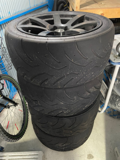 決まりました☆オリジンラボ 18インチ 9.5j スリックタイヤホイール4本セット