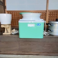 餅つき機、付属品一式