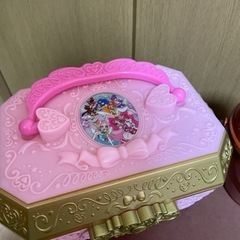プリキュア　くま　カゴ　入れ物　セットの画像