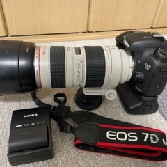 【最終値下げ】Canon EOS 7D Mark II 本体 レンズセット レンタル] キャノン Canon EOS 7D Mark II 広角望遠レンズセット