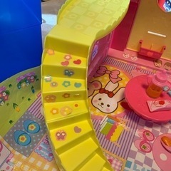 メルちゃんおうち階段つき、ランチセットの画像