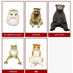ガチャガチャ　ちょっくら休憩フィギュアコレクション　各の画像