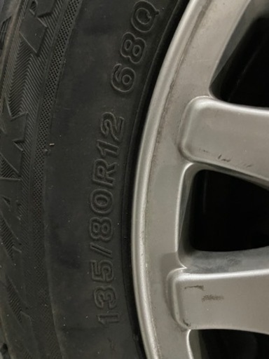 135/80R12スタッドレス　スズキ