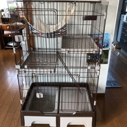 三階建猫用ゲージ