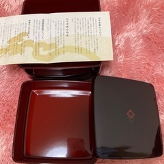 山中漆器　3段お重