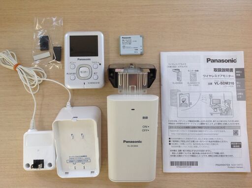 ドアモニ Panasonic VL-SDM310 ワイヤレスドアモニター 中古 スマホ連携