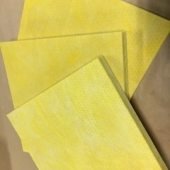 ■手渡し可能■250mm x 250mm  1枚辺り200円　4枚以上からご相談　高気密断熱防音吸音材 断熱材　高密度90kg厚25mm の画像