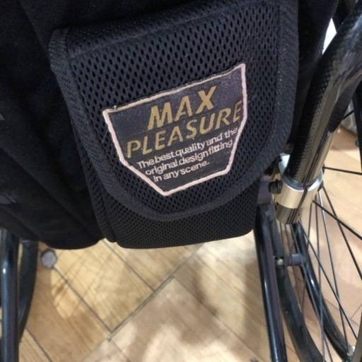 おすすめ‼︎   スポーツ　車いす　MAX  PLEASURE   運動　ブラック　折りたたみ　現品限り