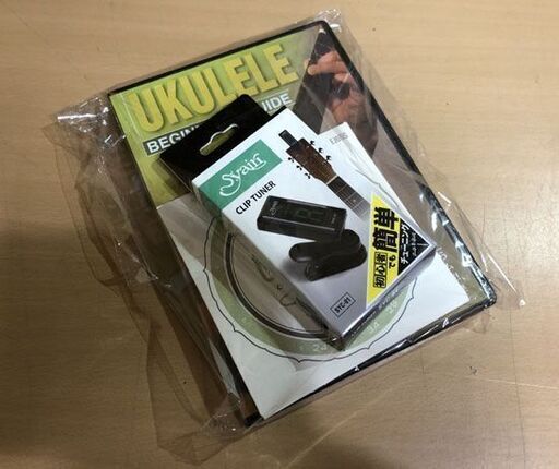 新品 S.Yairi S.ヤイリ ソプラノ ウクレレ コア材 YU-S-01K ソフトケース 教則DVD クリップチューナー 交換用弦