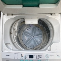 洗濯機、5.0キロ差し上げます！の画像