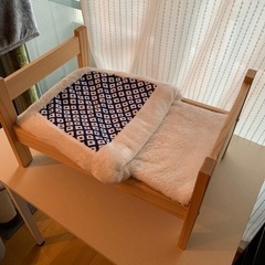 猫用ベッド　お布団付き　の画像