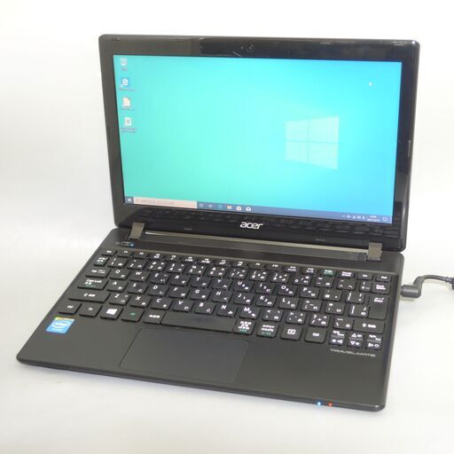 即使用可 ノートパソコン 中古美品 11.6型ワイド Acer エイサー TMB113E Celeron 4GB 無線 Wi-Fi Bluetooth カメラ Win10 Office