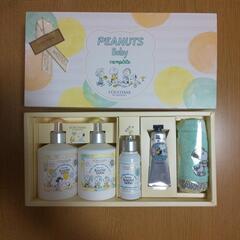 再値下げ！L'OCCITANE  ロクシタン  シアベイビー  コンプリート  スヌーピーコラボの画像