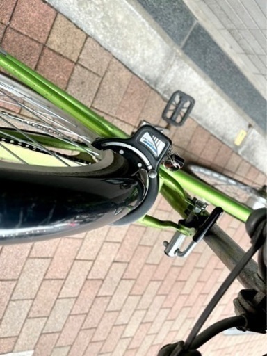 自転車 ギア付き オートライト