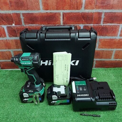 HiKOKI WH36DC 2XPS インパクトドライバー【リライズ野田愛宕店】【店頭取引限定】【未使用】【管理番号：ITV36XWN04I0】