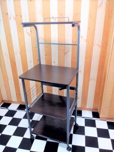ニトリ　レンジボード　レンジ台　キッチン家具　キッチン収納　キッチンボード